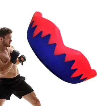 Капповая резинка Капповая защита для бокса, ММА, хоккея, двухцветная жевательная резинка EVA, двухцветная жевательная резинка для футбола, единоборств