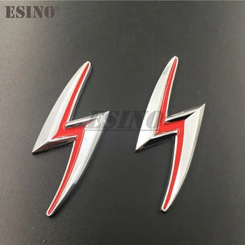 Автомобильный стайлинг 3D S-образная форма автомобиля из металлического сплава, накладной значок на багажник, эмблема смещения задней двери кузова для Nissan S14 S15