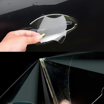 5шт Невидимая Наклейка на Дверную Ручку Автомобиля для BMW Performance M3 M5 X1 X3 X5 X6 E46 E39